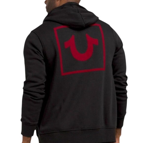 True Religion 2 PC Sweatsuit Mens Size XL Fleece Tracksuit Outfit Gift Set NWT - Picture 6 of 10